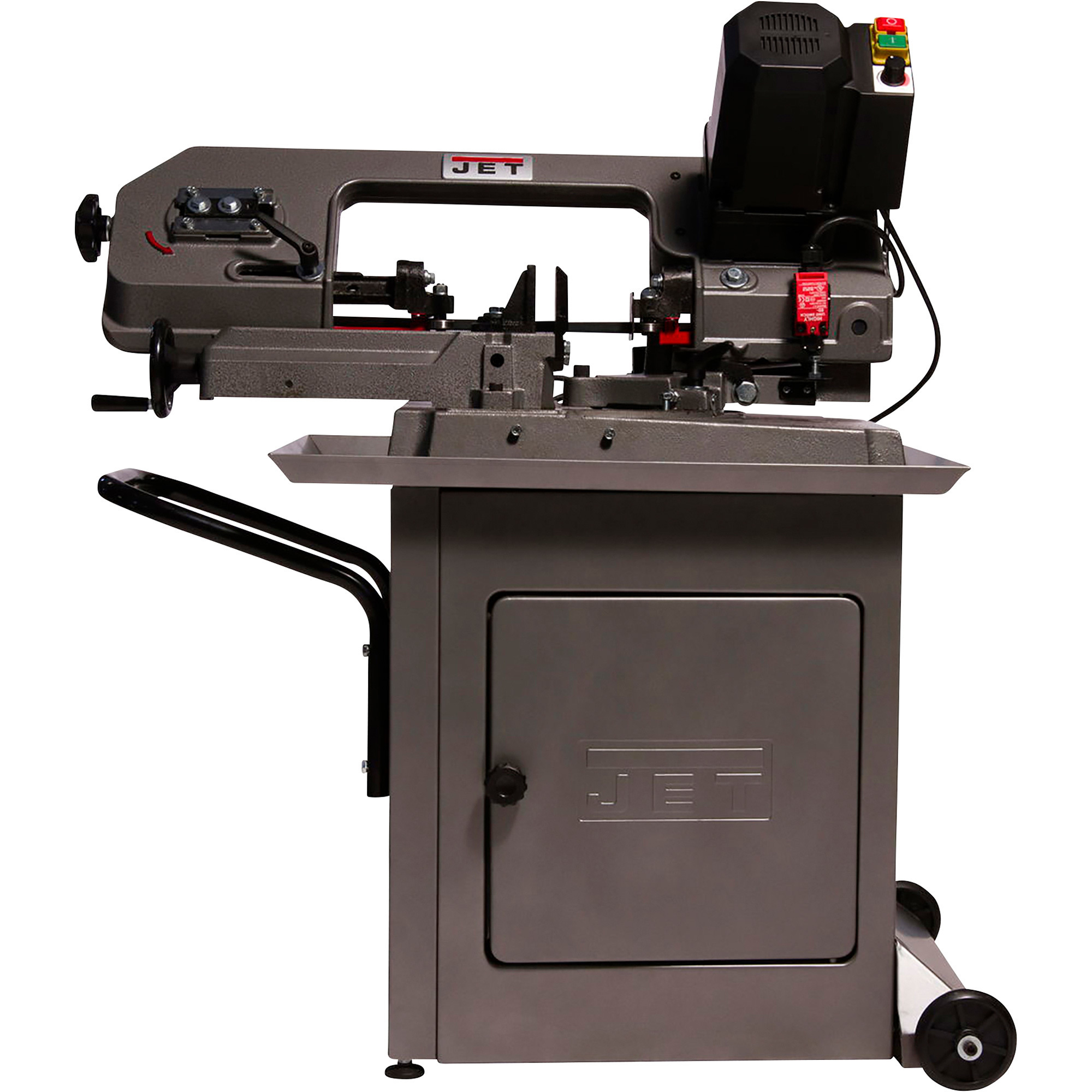 JET Horizontal Variable Speed Mitering Band Saw, 5in. x 6in., 1/2 HP, Model# HBS-56MVS
